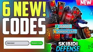 *New* SKIBIDI TOWER DEFENSE ROBLOX CODES 2024 - SKIBIDI TOWER DEFENSE CODES