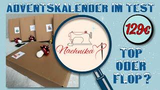 Unboxing Stoff-Adventskalender von Nähnika