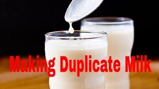 How To Make Duplicate Milk || Making Duplicate Milk