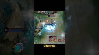 "1v2? No problem. Dyrroth handles Atlas and Eudora like a boss!" #mobilelegends #mlbb #mlbb