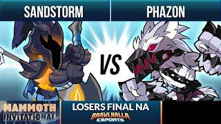 Sandstorm vs Phazon - Losers Final - Mammoth Invitational 2021 - NA 1v1