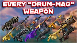 Ranking EVERY "DRUM-MAG" WEAPON In FORTNITE HISTORY From WORST To BEST