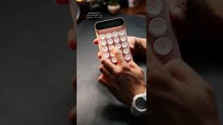 Mechanical calculator on Amazon for $21 #techvideos #mechanicalkeyboard #amazonfinds #unboxingasmr