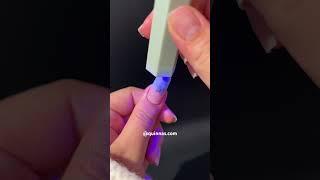 Quinnas uv gel nail stickers  #gelnails #nailart #nails #gelnaulstickers #uvnails #quinnas