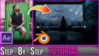 Greenscreen After Effects/ Blender3D Tutorial - Creative Collaborations