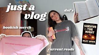 vlog: current reads, special edition books, no spend week (lol)