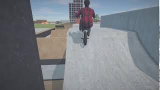 the insane mega ramp gap! (pipe bmx street mode)