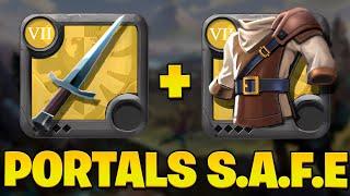 Dagger on S.A.F.E portals Albion Online #albiononline