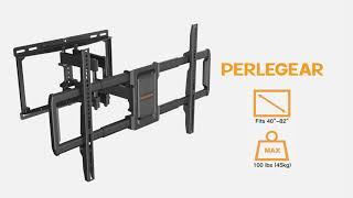 Step-by-Step Guide: How to Install the Perlegear PGLF9 Telescopic Support TV Wall Mount