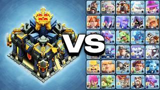 TH17 OP WEAPON vs MASS TROOPS in Clash of Clans!