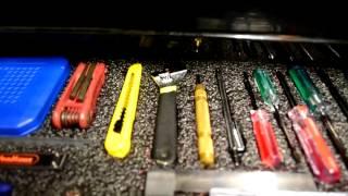 Organise your tool box with this simple trick! -Tool foam tutorial!