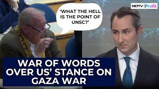 Heated Argument Erupts Between White House Official & Journo As America Abstains From Vote On Gaza