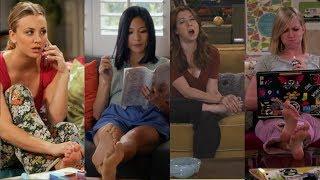 Top sitcom TV FEET?? (feet compilation with Kaley Cuoco, Jennifer Aniston and more)