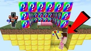 Minecraft: EXTREME RAINBOW LUCKY BLOCK BEDWARS! - Modded Mini-Game