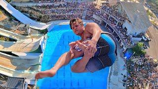 Jumping Off A RedBull High Diving Platform!!