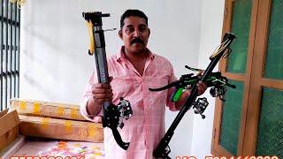 ഇത് പൊളിക്കും.new model slingshot gun malayalam review. .crossbow fishing/slingshot fishing video/