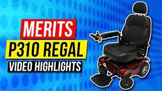 Merits Health P310 Regal Power Wheelchair [2024]