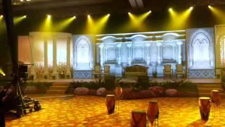 Setting wedding @balaikartini led screen,lighting Visi Anak Negeri