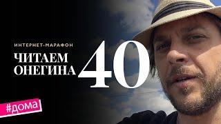 Интернет-марафон «Читаем Онегина» #40. Илья Козин