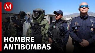 Conoce cómo trabaja el escuadrón antibombas de Michoacán, encargado de desactivar 322 explosivos