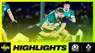 SCOTLAND v IRELAND | 2025 U6N20 | RUGBY HIGHLIGHTS