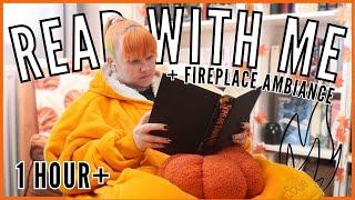 Relax & Read With Me | Fireplace Ambience