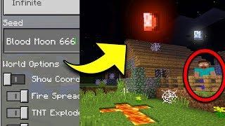 CURSED BLOOD MOON SEED in Minecraft! How to Summon the SECRET RED MOON!