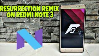 Resurrection Remix 5.8 On Redmi Note 3 | Android N | Features Explained | 5.8