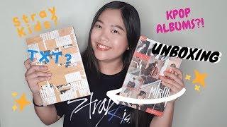 KPOP ALBUMS UNBOXING!!! | Christina Morgan