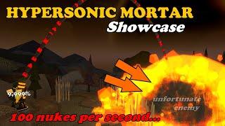 What If Mortar Shot 100 TIMES PER SECOND? Hypersonic Mortar Showcase || Tower Defense Simulator