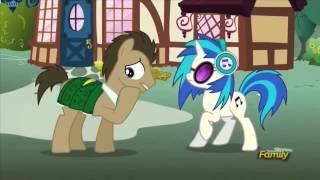 Doctor Whooves asks Vinyl Scratch for directions - Slice of Life