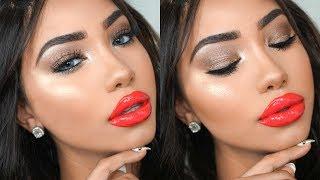 DRUGSTORE GLOWY BRONZE SUMMER MAKEUP TUTORIAL | Melly Sanchez