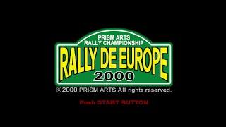 Rally de Europe (ラリー・デ・ヨーロッパ). [PlayStation - Prism Arts]. (2000). Championship. All.