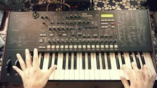 Korg MS-2000 - Synth Strings & Ambient Atmos (demo)