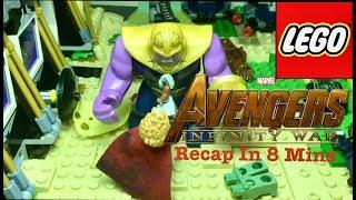 Avengers: Infinity War Recap In 8 Mins | LEGO STOPMOTION |