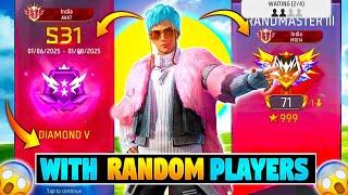 Finally grandmaster done  with random players !!!  | Cs rank grandmaster push