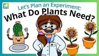 Let's Plan an Experiment: What Do Plants Need?