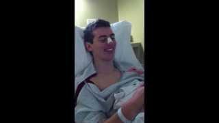 coming out of surgery