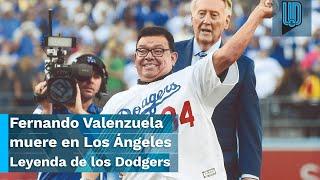 ️ Fallece Fernando Valenzuela a los 63 años en Los Ángeles ️ ¿Quién era Toro Valenzuela?