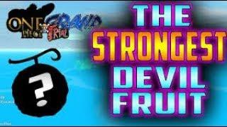 Roblox One Piece Grand Trial How To Get a Easy Devil Fruit