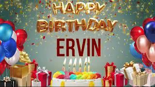 Ervin - Happy Birthday Ervin