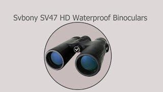 【SVBONY】SV47 HD Waterproof Binoculars Unboxing