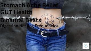 Stomach Pain Relief |Gastric & Gut Health Binaural Beats | Digestive Healing Frequencies Acid Reflux