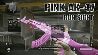 Warface PS4 - PINK AK-47 GAMEPLAY