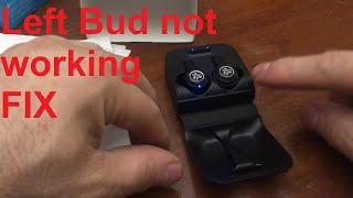 How to pair left right side JBUDS Jlabs Air Executive fix when left ear bud not working