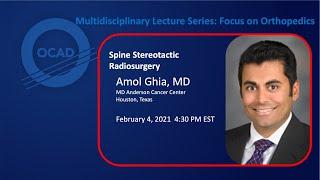 Spinal Metastases in the Era of Stereotactic Radiosurgery - OCAD Multidisciplinary Lecture Series