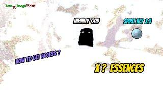 How to get access and break the infinity god ? - Booga booga reborn