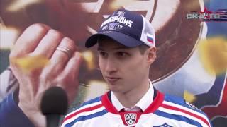 Вадим Шипачев на чемпионском параде СКА