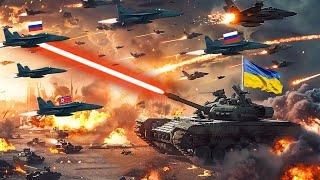 GREAT ACHIEVEMENT! Ukrainian Laser Tank Shoots Down 60 Russian And North Korean Fighter Jets