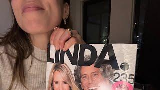 ASMR LINDA MAGAZINE PAGE TURNING SQUEEZING TAPPING FLIPPING MEDIUM & FAST